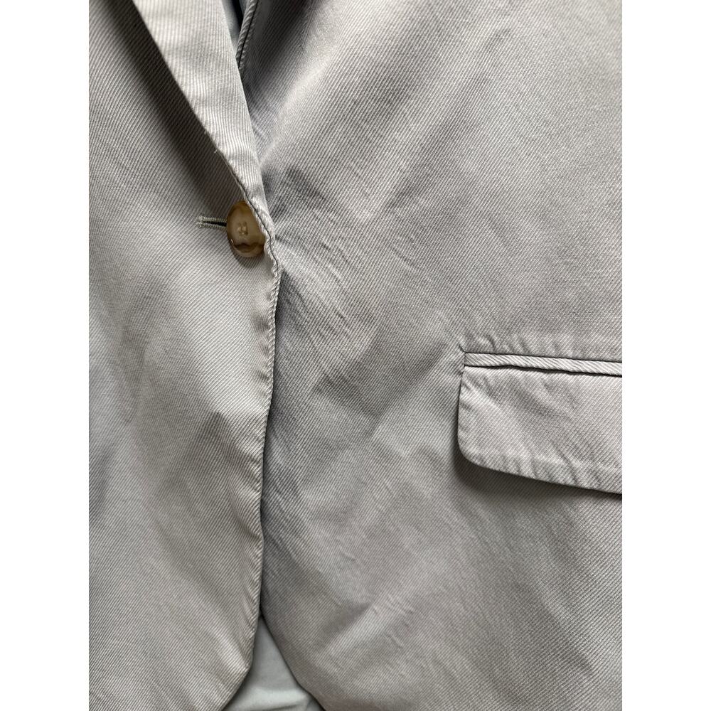 Madewell Oversized Linen Larsen Classic Minimalist Blazer in Drapeweave Size XL - Picture 6 of 9